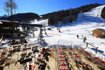 La terrasse du Marmotel & SPA By SOWELL COLLECTION 3* est parfaite pour souffler entre deux réunions